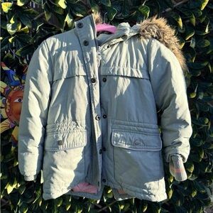 •  Fat‎ Face Young Crew Fleece Lined Jacket